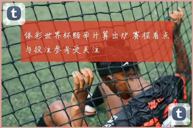 体彩世界杯赔率计算出炉 赛程看点与投注参考受关注